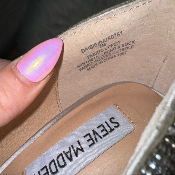 Steve Madden sparkly pointed toe heels - Picture 4 of 5